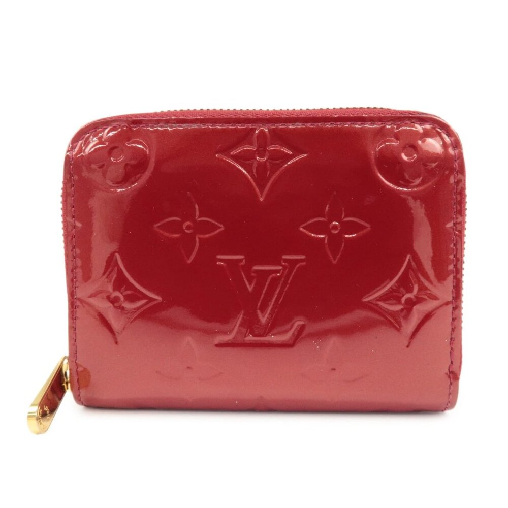 ❤️Authentic Louis Vuitton Monogram Vernis Zippy Coin Purse Pomme d'Amour❤️